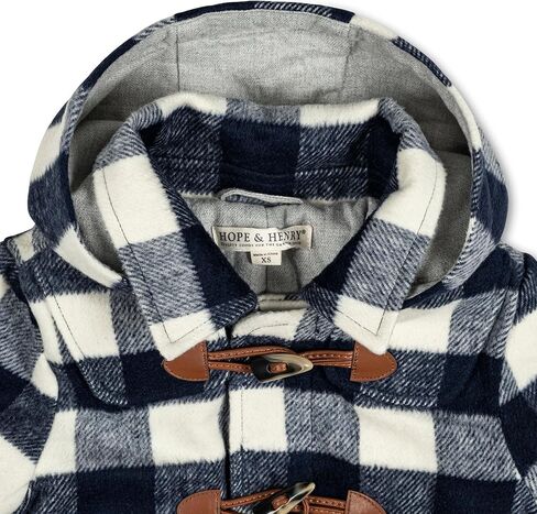 Hope & Henry Boys' Quilted Barn Coat with Detachable Hood in Saudi Arabia