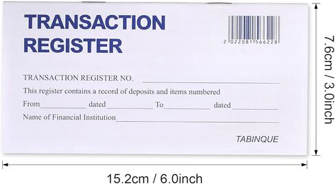 18PCS Check Registers for Personal Checkbook, Easy to Read Checkbook Register in Kuwait