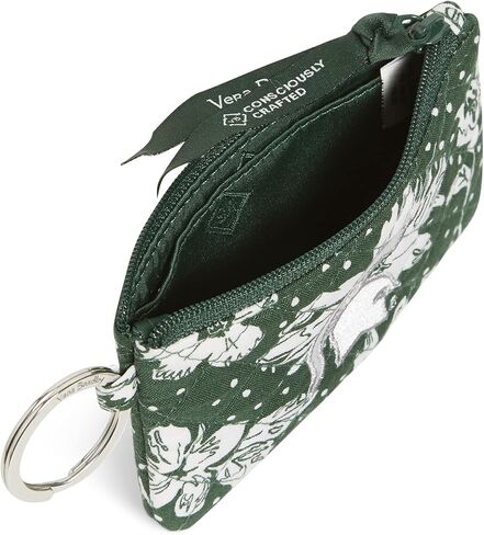 حافظة Vera Bradley Collegiate Zip Id ومجموعة حبل قصير (تتوفر فرق متعددة) وحلقة مفاتيح in Saudi Arabia