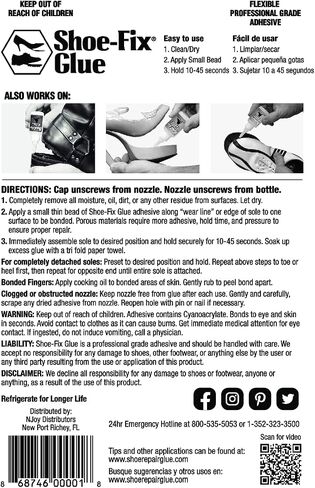 Shoe-Fix Shoe Glue: Instant Professional Grade Shoe Repair Glue in Saudi Arabia