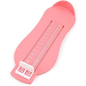 MILISTEN Kids Foot Measurement Device Professional Shoe Sizer Foot Measuring Gauge for Buying Shoes Size Measuring Chart Foot Gauge Plain Blue