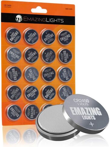 EmazingLights CR123A Batteries 3 Volt Lithium C Cell Flashlight Battery (10 Pack) in Saudi Arabia