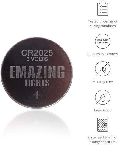 CR2450 3V Lithium Coin Cell Button Battery - Long Lasting Power (20 Pack) in Kuwait