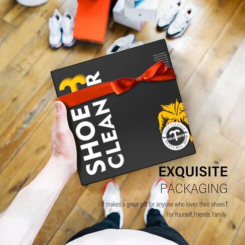 مجموعة تنظيف الاحذية مع زجاجة وفرشاة - 12 اونصة, شفاف in Kuwait