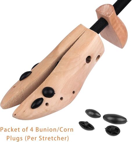 Pair of Premium Professional 4-way Shoe Trees, Shoe Stretcher for Men or Women in Saudi Arabia