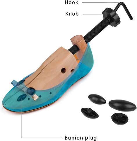 Pair of Premium Professional 4-way Shoe Trees, Shoe Stretcher for Men or Women in Saudi Arabia