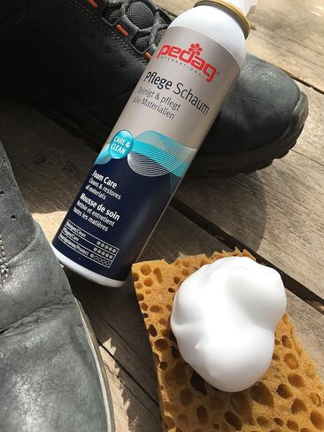 Pedag Waterproofer | German Made | Heavy Duty Waterproof and Stain Repellent | Canvas & Fabric Spray Protector | Waterproofing Spray and Guard for Boots, Shoes, Tents, Hats, Jackets | 5.7 OZ | 1 Can in Kuwait