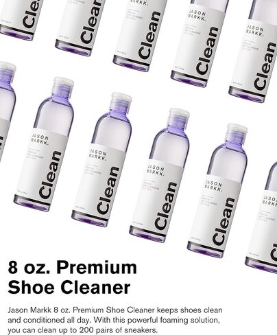 Jason Markk 8 oz. Premium Shoe Cleaner - Gently Cleans & Conditions Sneakers - Safe on all Materials in Kuwait