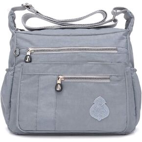 MINTEGRA Crossbody Bag for Women Nylon Waterproof Shoulder Purse Messenger Bag Lightweight Pocketbooks in Kuwait