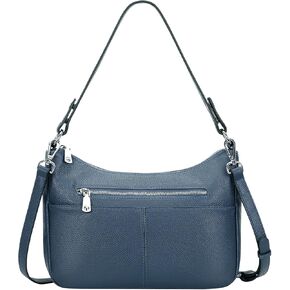 Over Earth Soft Leather Handbags for Women Crossbody Purses Multi Pockets Shoulder Bags Messenger Bag Medium