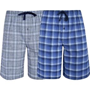 Hanes Mens 2-Pack Woven Stretch Pajama Short in Saudi Arabia