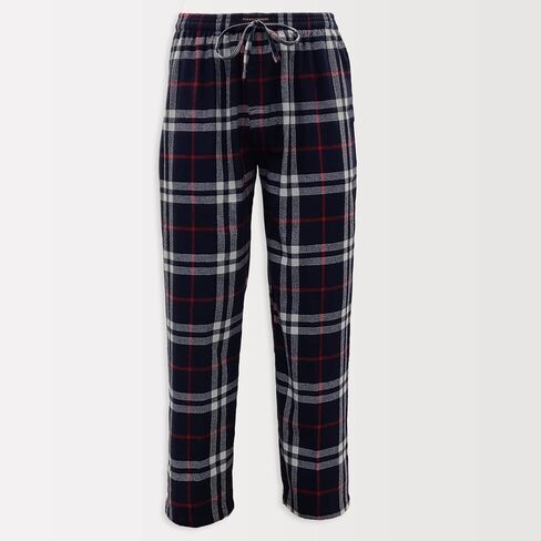 Andrew Scott Men's 3 Pack Cotton Flannel Fleece Brush Pajama Sleep & Lounge Pants in Saudi Arabia