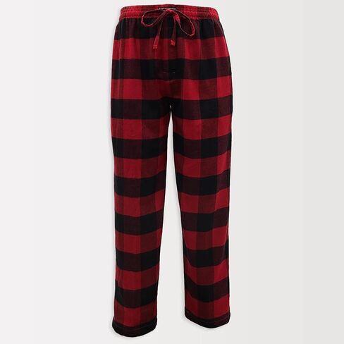 Andrew Scott Men's 3 Pack Cotton Flannel Fleece Brush Pajama Sleep & Lounge Pants in Saudi Arabia