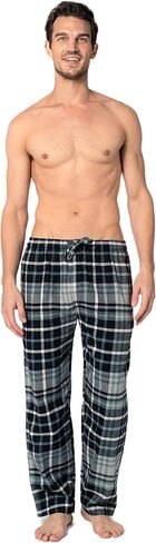 Andrew Scott Men's 3 Pack Cotton Flannel Fleece Brush Pajama Sleep & Lounge Pants in Saudi Arabia
