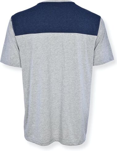 Hanes Men's Short Sleeve Henley Sleep Shirt in Saudi Arabia