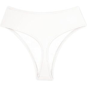Kepblom Women's Thong Rave Bottoms High Waisted Bikini Bottom High Cut Panties for Dance Festival…
