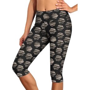 Septangle Women's Swim Bottom Mid Waist UPF 50+ Swimwear Rash Guard Sport Leggings in Saudi Arabia