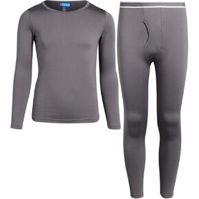 Thermal Underwear Set – 2 Piece Brushed Fleece Top and Long Johns (2T-16)