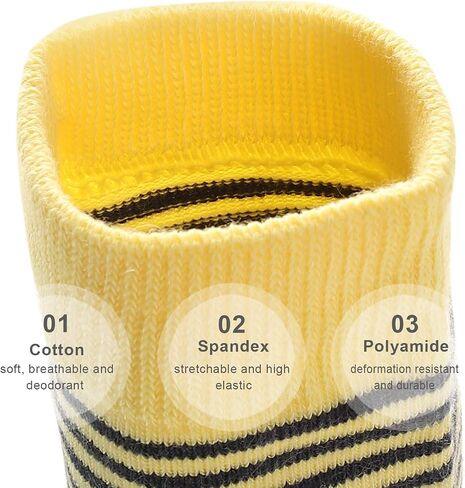 SUNBVE Kids Boys Soft Fashion Cotton Dress Socks Gift in Kuwait