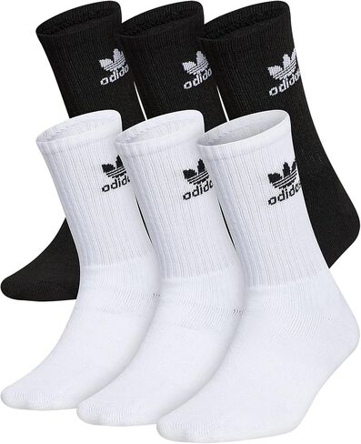 adidas Originals Boys' Youth Originals Trefoil 6-Pack Crew in Saudi Arabia