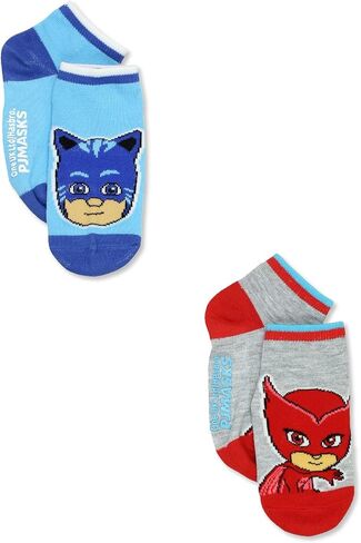 PJ Masks Boys Toddler Kids 6 Pack Gripper Quarter Socks in Saudi Arabia