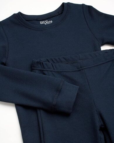 ملابس داخلية حرارية للأولاد Galaxy من Harvic - مجموعة طويلة من نسيج الوافل مكونة من 6 قطع (طفل صغير/صبي) in Kuwait