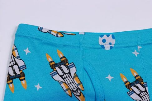 Demifill Boys Boxer Briefs 100% Cotton Monster Car Underwear Toddler Boys Dinosaur Shark Undies in Kuwait