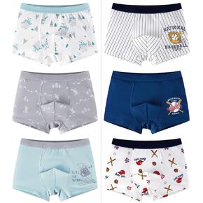 CC&La Dame Underwear Brief Boys Boxer Briefs 5-pack Cotton Underwear Boxers Boy 2-8 Years in Kuwait