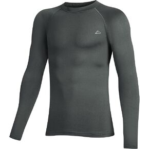 Willit Youth Boys' Compression Thermal Shirts Fleece Baselayer Long Sleeve Girls' Kids Football Soccer Undershirts