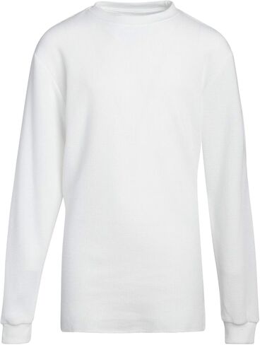 تي شيرت Galaxy للأولاد من Harvic - عبوة من 3 تي شيرت محبوك حراريًا بأكمام طويلة (S-XL) in Kuwait