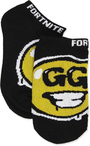 Fortnite Big Show Low Cut Socks, 5 Pair Pack, Multi, 9-11 Boys (Shoe 4-10) in Saudi Arabia
