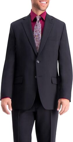 Haggar Men's Travel Performance Tailored Fit Suit Separates-Pants & Jackets in Saudi Arabia