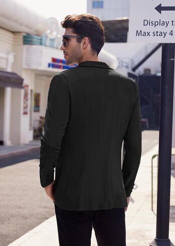 COOFANDY Men's Casual Sport Coat Regular Fit Lightweight Linen Blazer Jacket Stylish One Button Suit Jackets in Kuwait