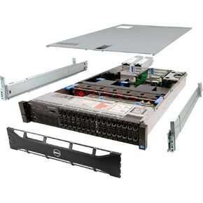 Dell PowerEdge R720 Server 2X E5-2690 2.90Ghz 16-Core 192GB 2X 512GB SSD Rails (Renewed) in Saudi Arabia