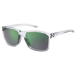 Under Armour Boys' Ua Hustle Jr. Shield Sunglasses