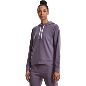 سترة بغطاء رأس Rival Terry للسيدات من Under Armour in Saudi Arabia