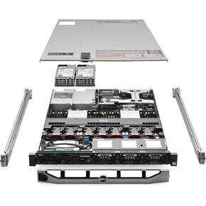 Dell PowerEdge R620 Server 2.80Ghz 20-Core 128GB 2X New 1TB SSD H710 Rails (Renewed) in Kuwait