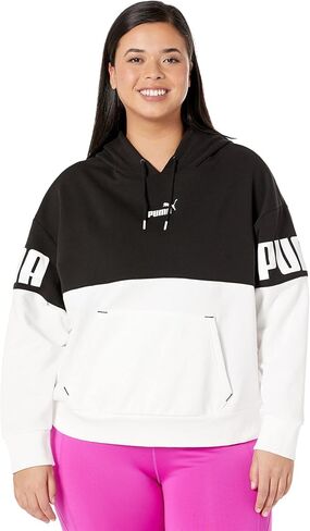 PUMA Plus Size Power Color-Block Hoodie in Saudi Arabia