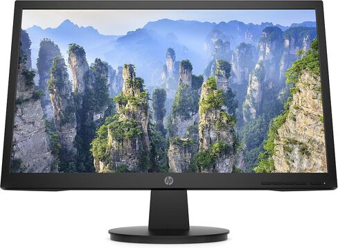 HP V22 FHD Monitor | 21.5-inch Diagonal FHD Computer Monitor with TN Panel and Blue Light Settings | HP Monitor with Tiltable Screen HDMI and VGA Port | (9SV78AA#ABA) in Saudi Arabia