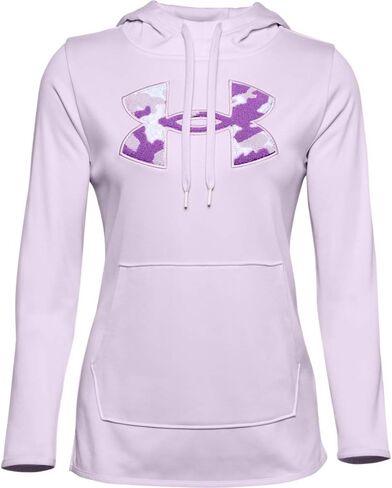Under Armour Women's Fleece Big Logo Camo/Shine Hoodie in Saudi Arabia