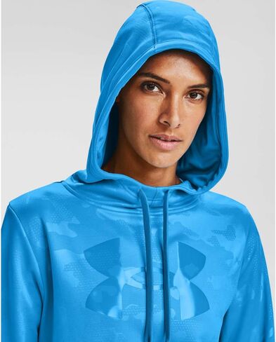 Under Armour Women's Fleece Big Logo Camo/Shine Hoodie in Saudi Arabia