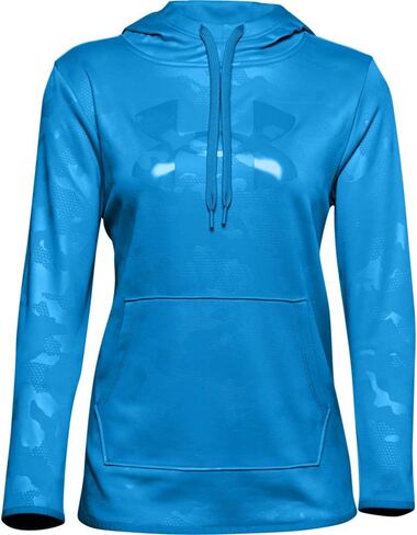 Under Armour Women's Fleece Big Logo Camo/Shine Hoodie in Saudi Arabia
