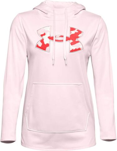 Under Armour Women's Fleece Big Logo Camo/Shine Hoodie in Saudi Arabia