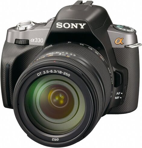 Sony Alpha A330L 10.2 MP Digital SLR Camera with Super SteadyShot INSIDE Image Stabilization and 18-55mm Lens in Saudi Arabia