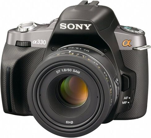 Sony Alpha A330L 10.2 MP Digital SLR Camera with Super SteadyShot INSIDE Image Stabilization and 18-55mm Lens in Saudi Arabia