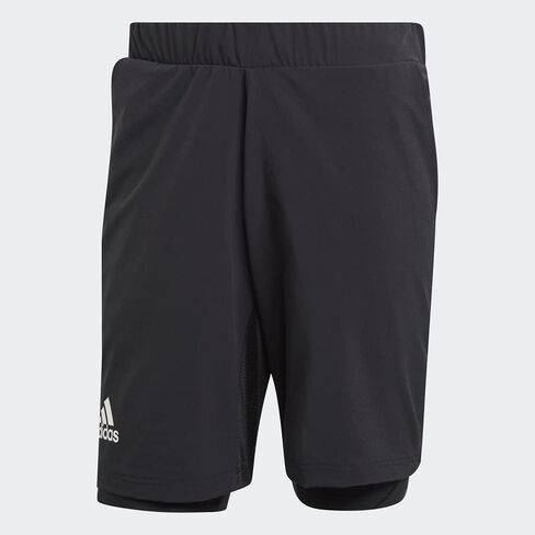 adidas Men's 2 in 1 Tennis Shorts Heat.rdy in Saudi Arabia
