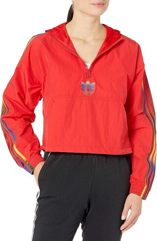 سترة قصيرة بنصف سحاب للسيدات من أديداس أوريجينالز in Kuwait