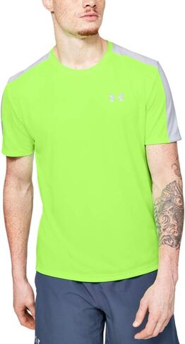 تي شيرت رجالي للجري بأكمام قصيرة مطبوع عليه Speed Stride من Under Armour in Kuwait
