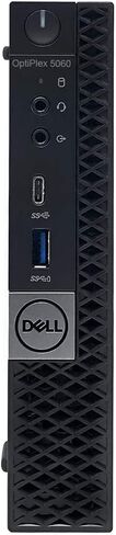 Dell OptiPlex 5060-MICRO, Core i7-8700T 2.4GHz, 16GB RAM, 500GB M.2-NVMe, Windows 11 Pro 64Bit, (Renewed) in Saudi Arabia