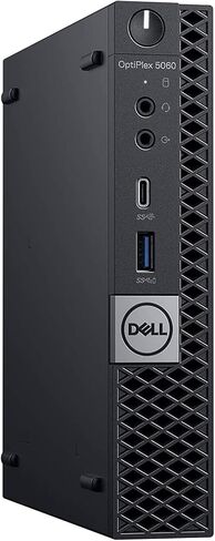 Dell OptiPlex 5060-MICRO, Core i7-8700T 2.4GHz, 16GB RAM, 500GB M.2-NVMe, Windows 11 Pro 64Bit, (Renewed) in Saudi Arabia
